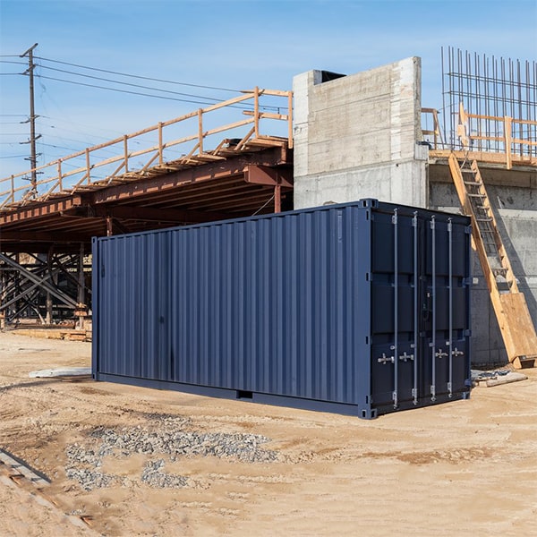 construction site storage containers come in a variety of sizes to suit your specific needs